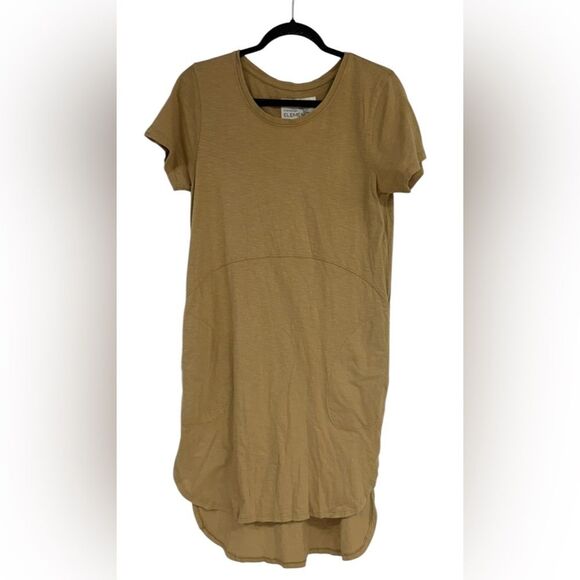 Foxwood Elements Bay Dress w Side Pockets. Size 8. 100% Cotton. Khaki Brown. - Picture 1 of 8